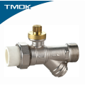 Lockable Brass PPR Ball Valve 1 inch with Filter and Competitive Advantage in TMOK valvula